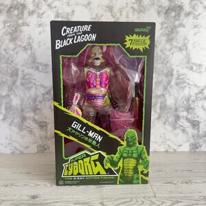 Universal Monsters Super Cyborg Creature from the Black Lagoon Figure Super 7